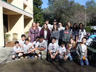 Team Photo with Ms Platt